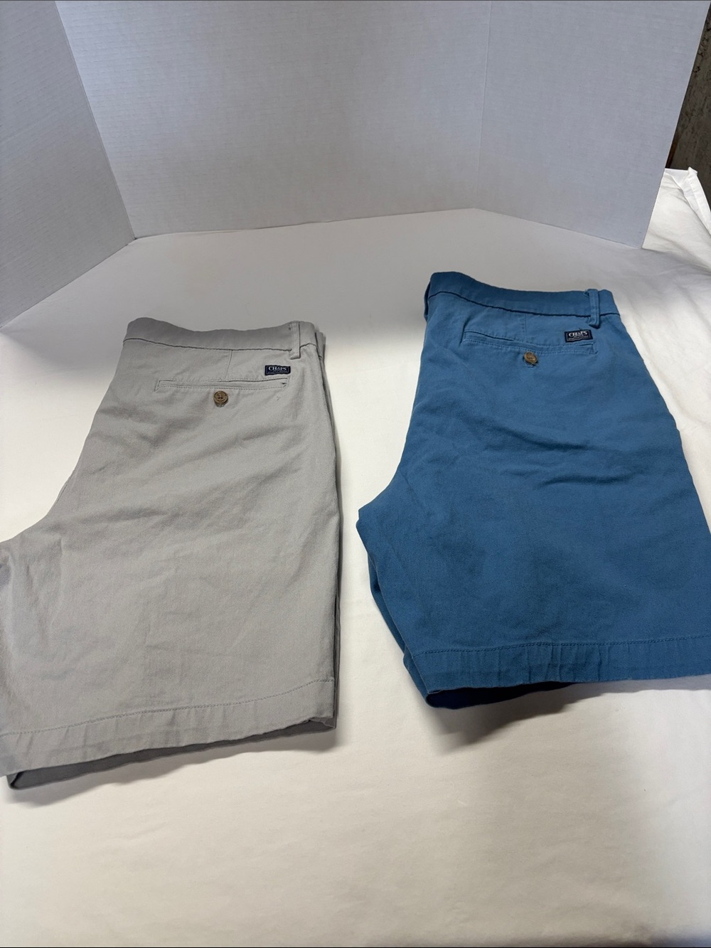 Lot of 2. Chaps Men's Shorts Duo - Gray & Blue